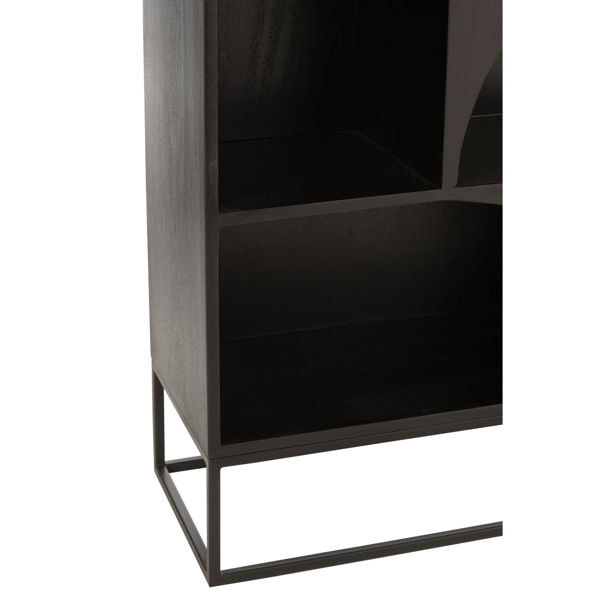 Kast Mode Mango Hout/Mdf Zwart J-Line