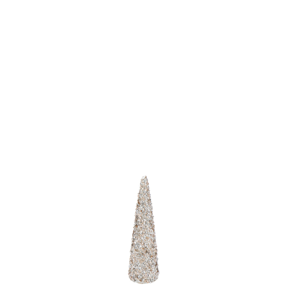 Kegel Pailletten Schuim Champagnekleurig Small H46cm J-Line