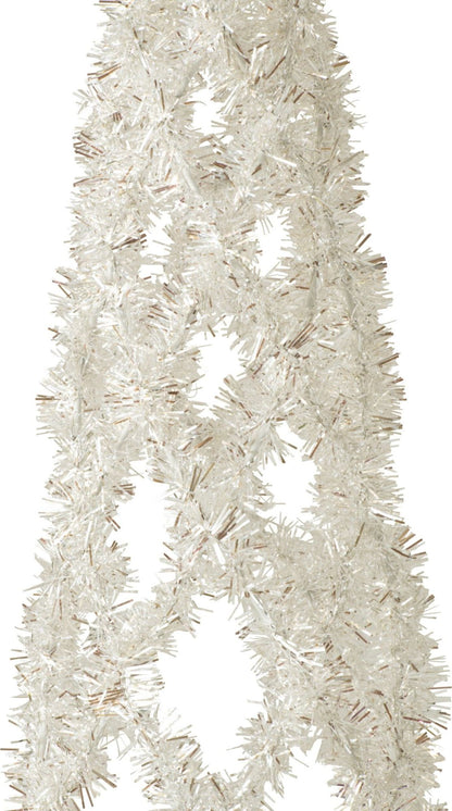 Kerstboom Kegel Klatergoud Metaal Wit Small H160cm J-Line