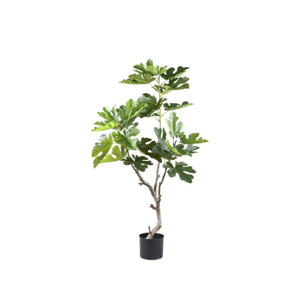 Kunstvijgenboom van PTMD in maat S, 122 cm hoog in een pot