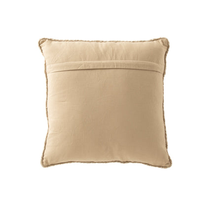Kussen Miami Outdoor Polyester Naturel/Wit J-Line