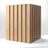 Lamelio Houtlook Wandpaneel - Olmo Eiken Goud - Lamelio - Lamelio - livinglovely.nl