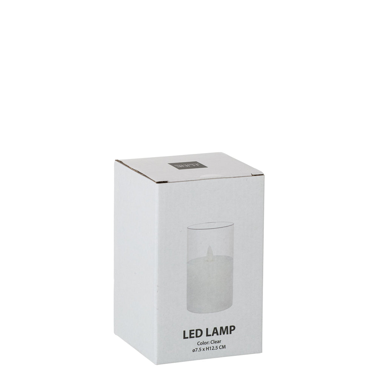 Ledlamp Blinkend Glas Transparant Small