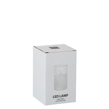 Ledlamp Blinkend Glas Transparant Small