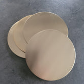 Onderzetters Goud Set van 6 - Onderzetter - Fine Dining & Living - livinglovely.nl