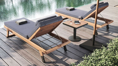 Parasolvoet voor Handgeknoopte parasols - Pearl Black - 45kg - Parasolvoet - Todo Bien - livinglovely.nl