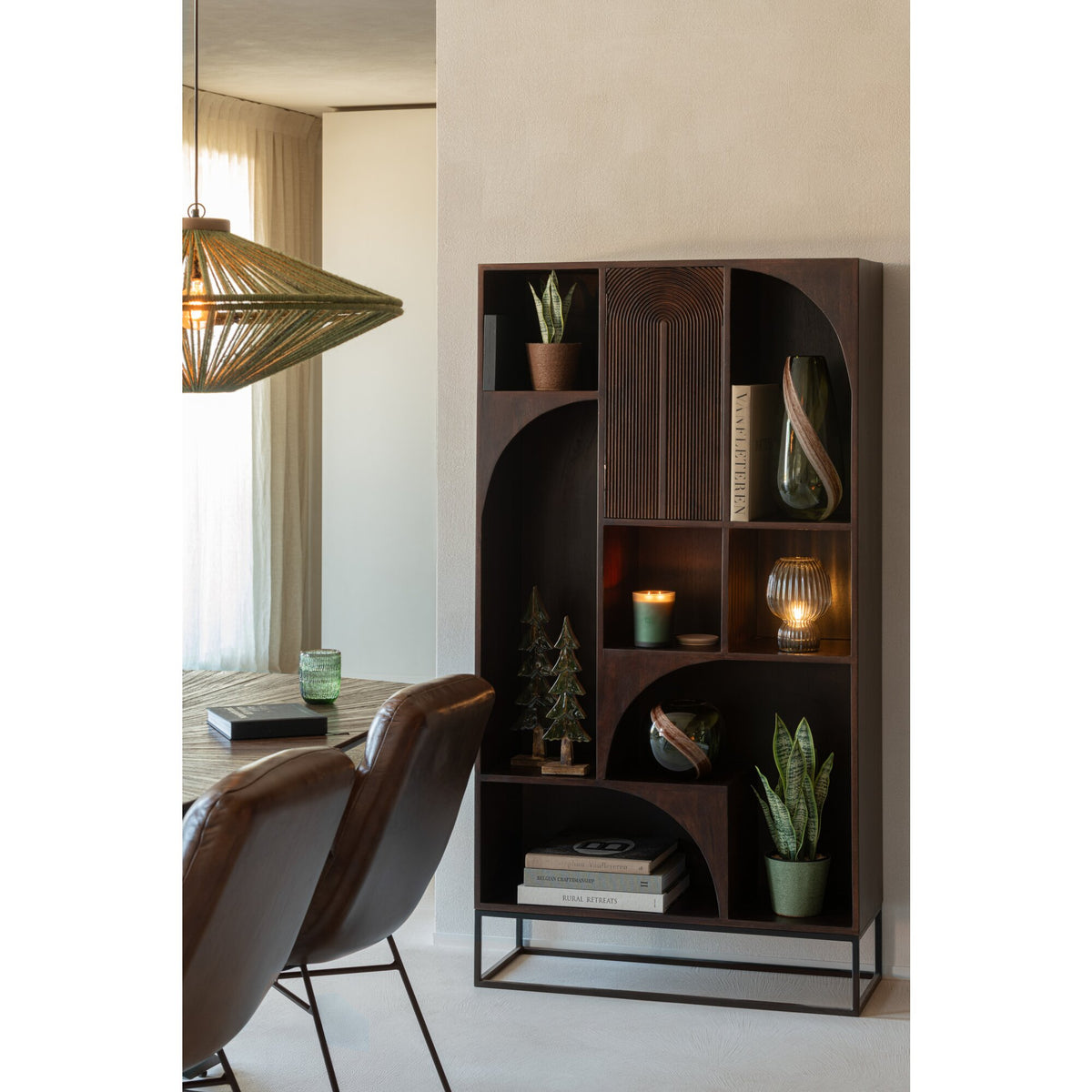 Rek Mode Mango Hout/Mdf Bruin J-Line