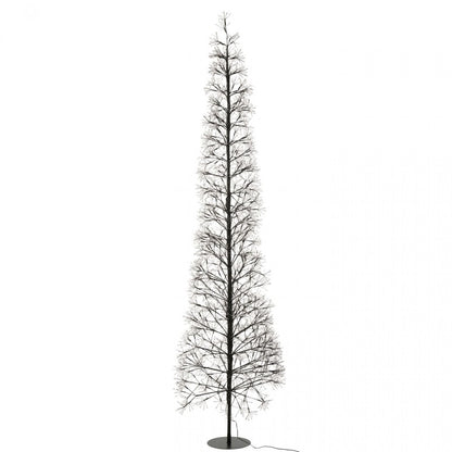 Kerstboom Led Warm Witte Lichten Ijzer Zwart Extra Large H240cm J-Line