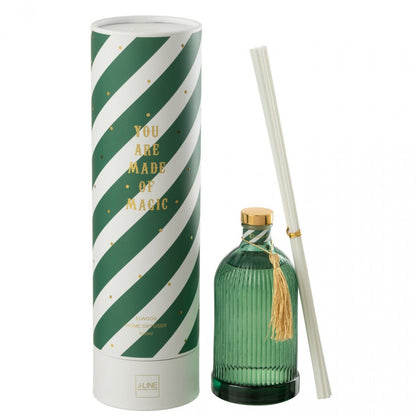 Geurverspreider Magic Geurolie Wit/Donkergroen Large 500ml J-Line
