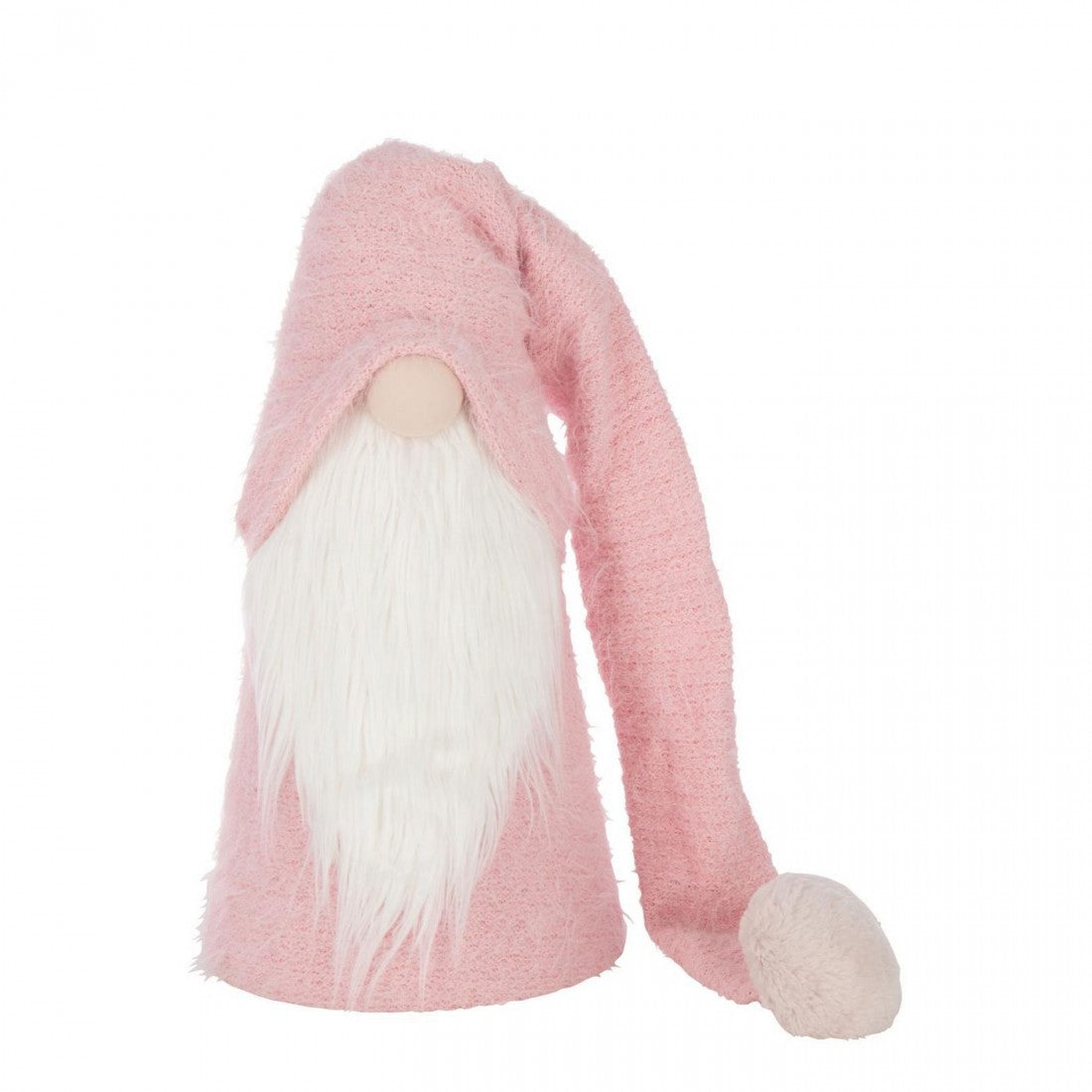 Kerstman Winter Polyester Lichtroze/Wit Large J-Line