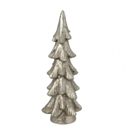 Kerstboom Op Voet Magnesium Zilverkleurig Set van 2 J-Line