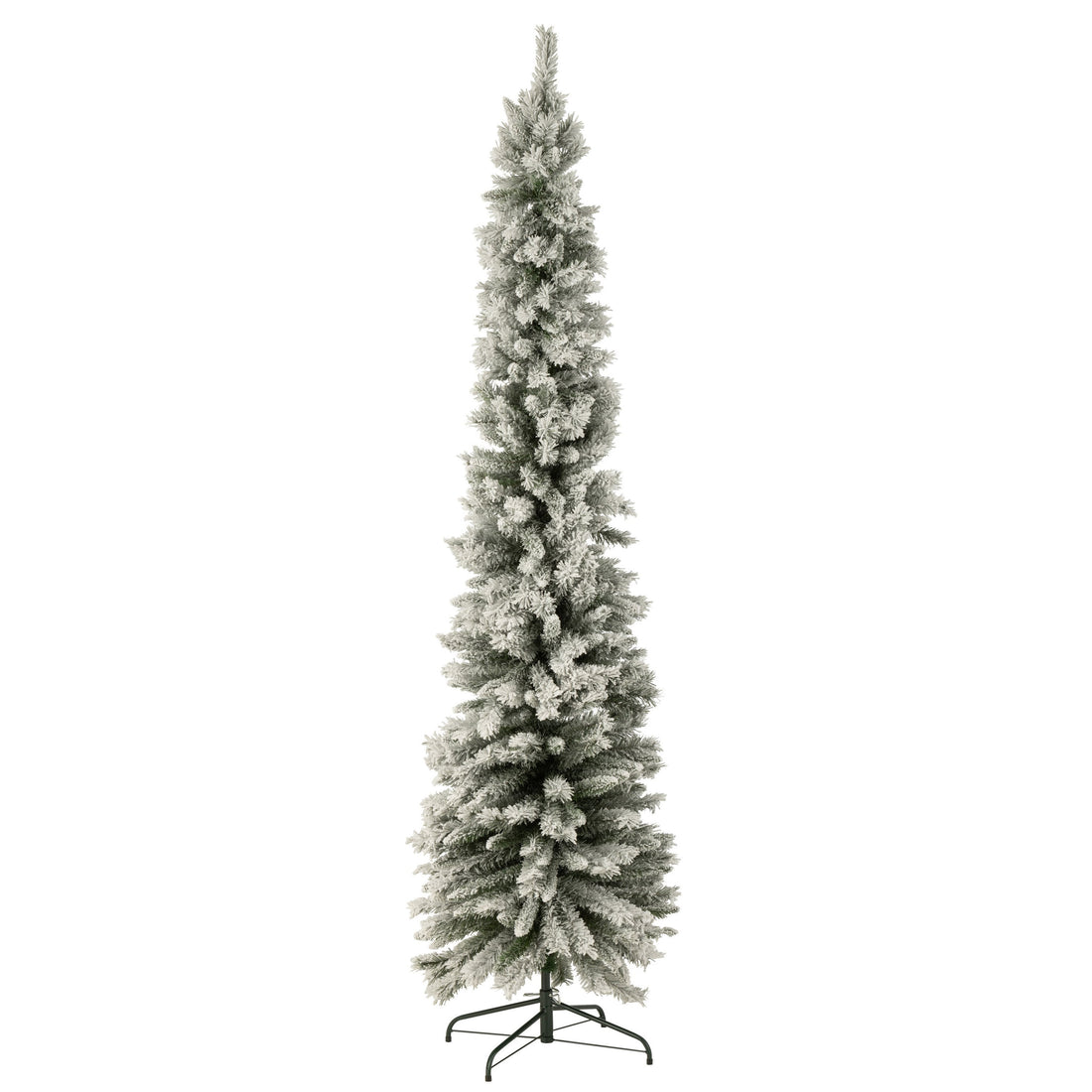 Kerstboom Kunststof Small Model Besneeuwd Groen Large H240cm J-Line