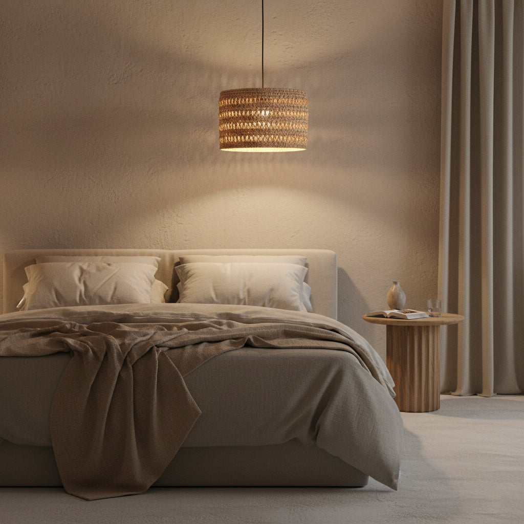 Herba Hanglamp Naturel Medium Ø40cm Raw materials