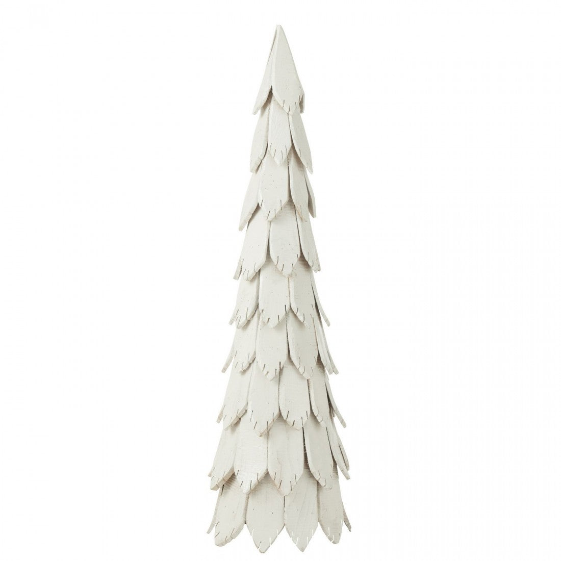 Kerstboom Stukken Hout Wit Large H120cm J-Line
