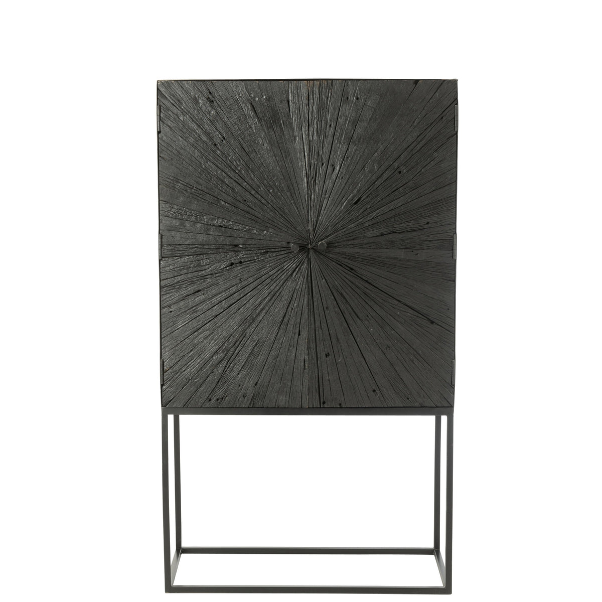 Barkast Shanil Hout/Ijzer Zwart J-Line