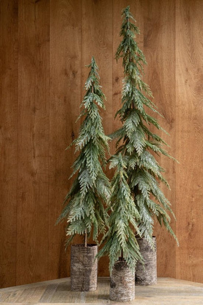 Kerstboom Op Houten Voet Groen Medium H95cm J-Line