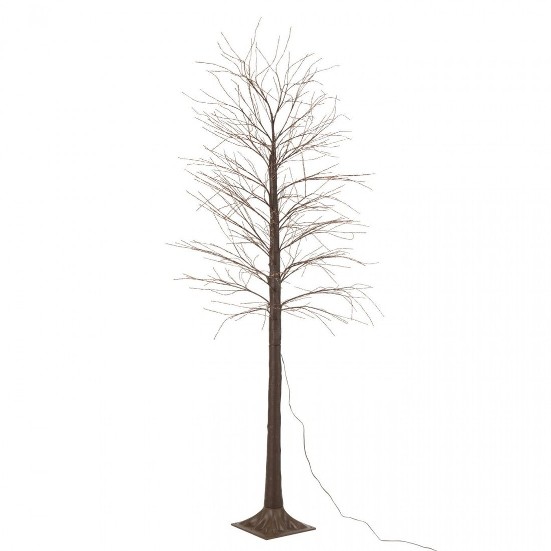 Kerstboom 3000 Led Plastiek Bruin Large H210cm J-Line