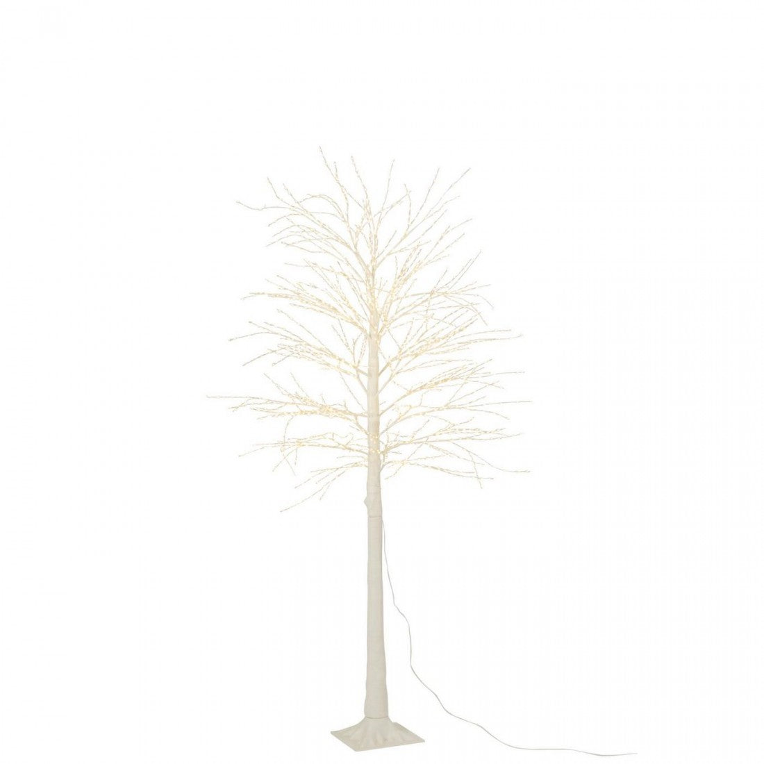 Kerstboom 2000 Led Plastiek Wit Medium H180cm J-Line