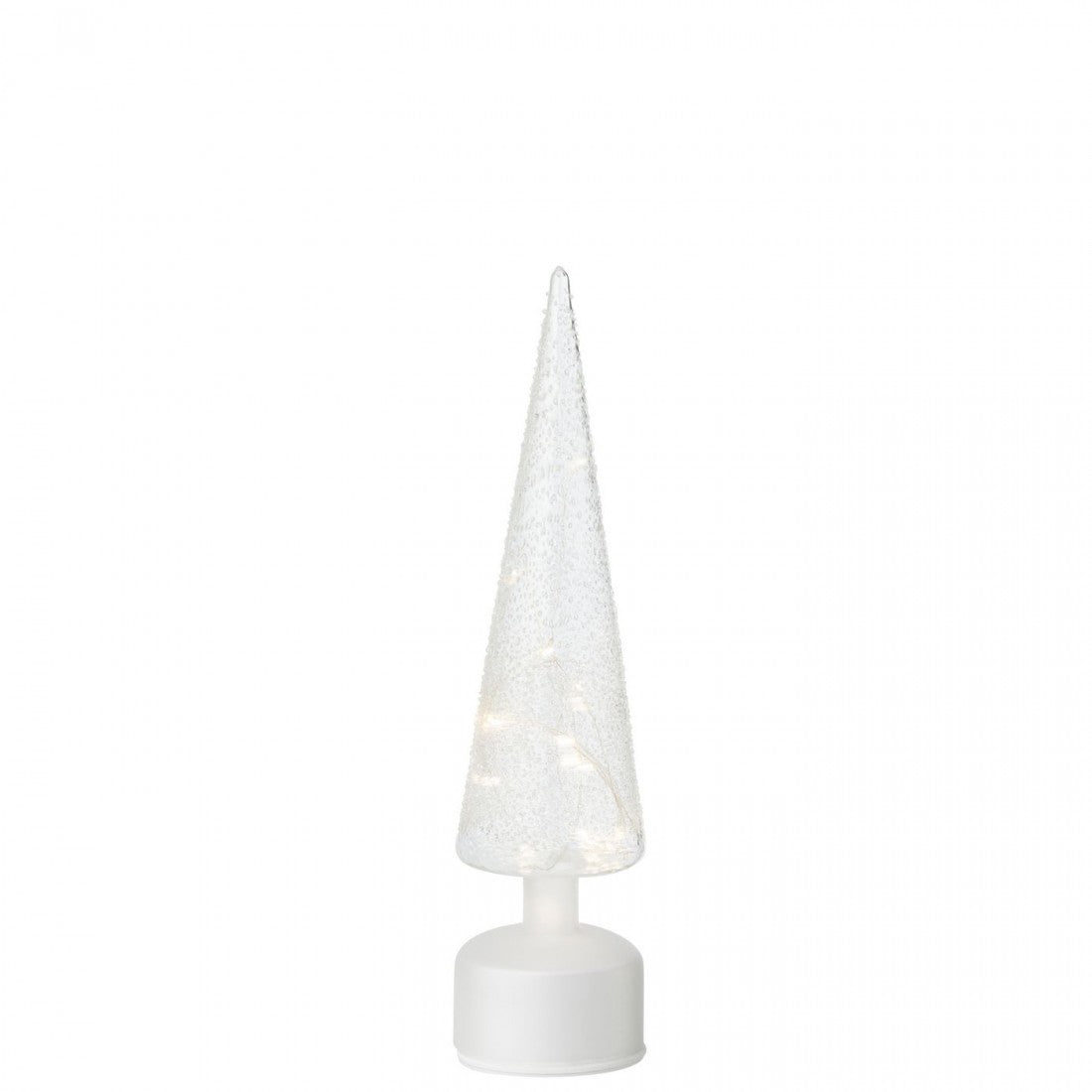 Boom Led Draaiend Glas Wit/Transparant Set van 2 J-Line