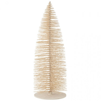 Kerstboom Decoratief Glitter Hout Wit Extra Large H140cm J-line