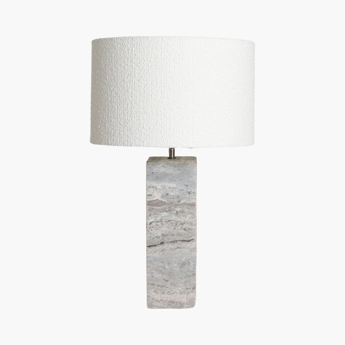 Lampvoet Fantasy Bruin Marmer Vierkant Raw Materials