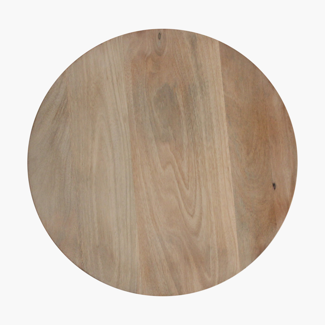 Bijzettafel Bullnose Reversed Fluted Naturel Ø50cm Raw Materials