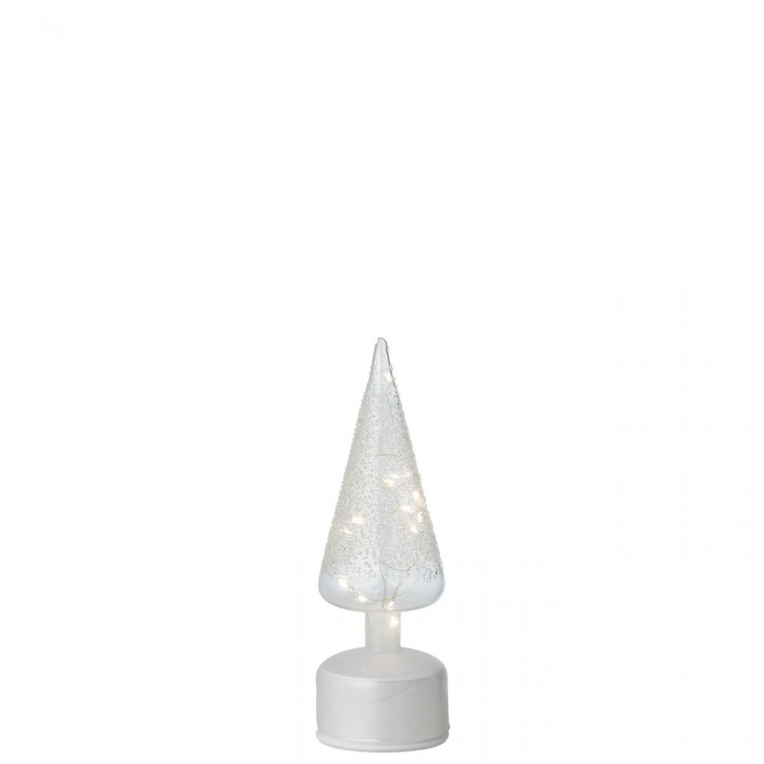 Boom Led Draaiend Glas Wit/Transparant Set van 2 J-Line