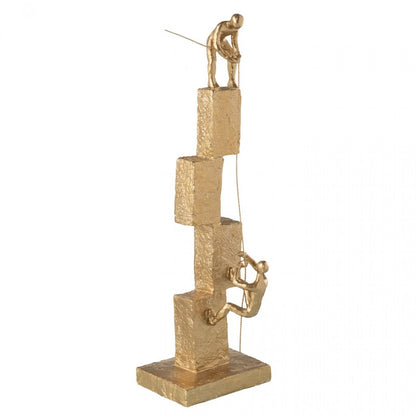 Figuren Klimmen Modern Resine Goud J-Line