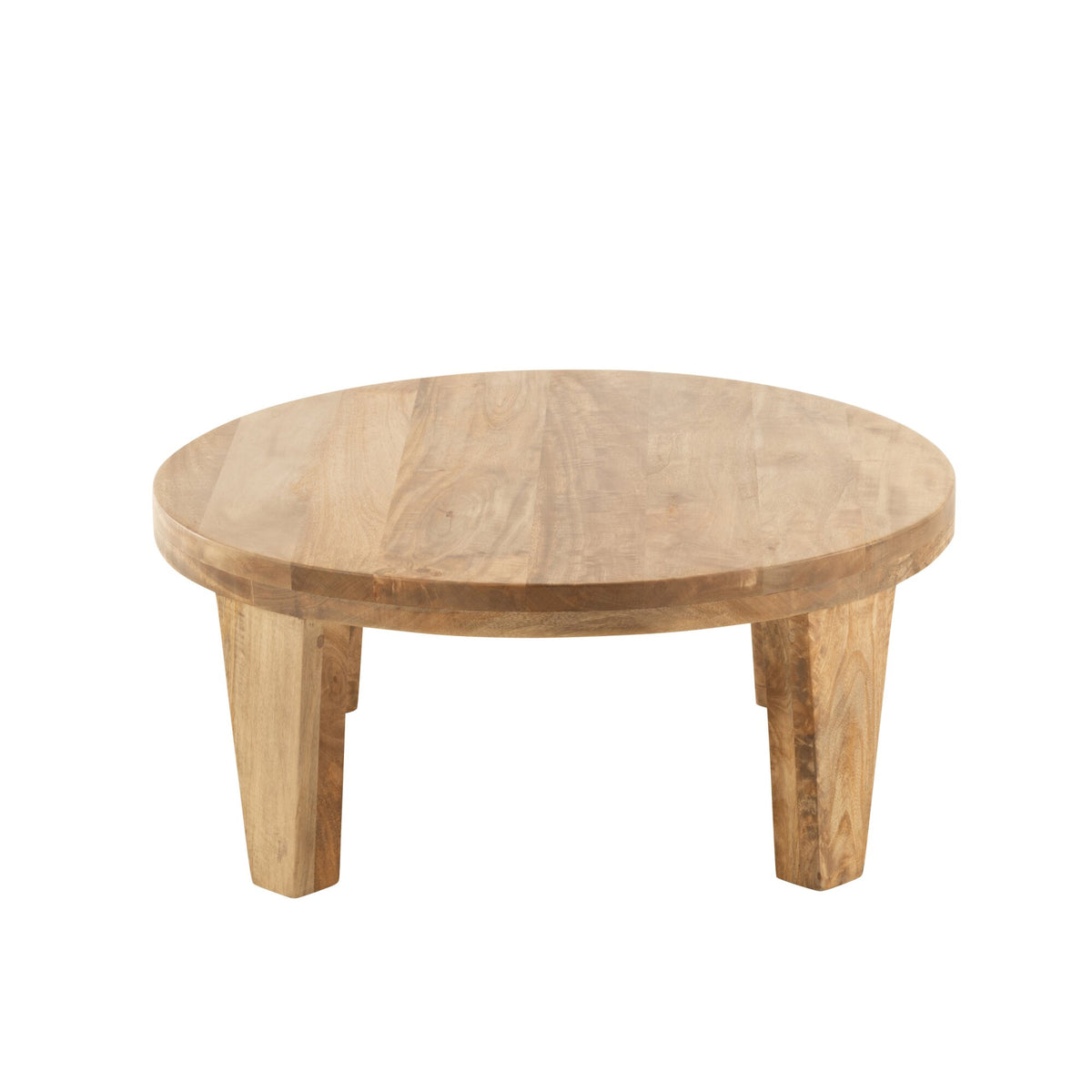 Salontafel Rond Mangohout Naturel J-Line