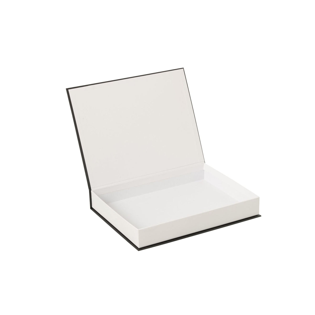 Set van 4 Opbergdoos Boek Papier Wit/Zwart J-Line