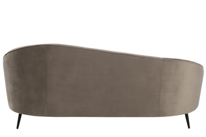 Sofa Elisabeth Silver J-Line - Bankstel - J-Line - livinglovely.nl