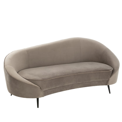 Sofa Elisabeth Silver J-Line - Bankstel - J-Line - livinglovely.nl
