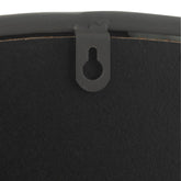 Spiegel Rond Zwart Matt Large Ø80 cm - Spiegel - J-Line - livinglovely.nl
