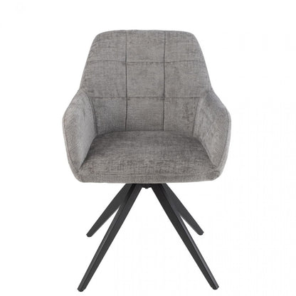 Stoel Louna Ijzer/Acryl Grijs J-Line