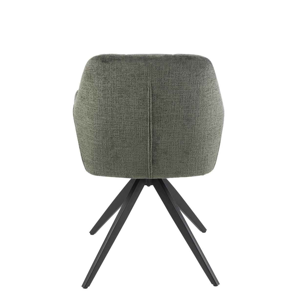Stoel Louna Ijzer/Acryl Groen J-Line