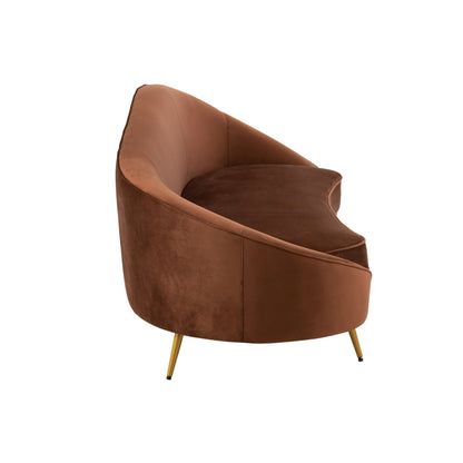 Stoffen Bank Elisabeth Bruin 180cm J-Line