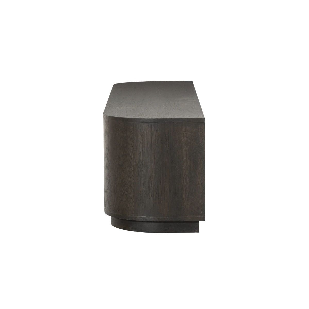 TV-meubel Novero espresso 140cm zijaanzicht