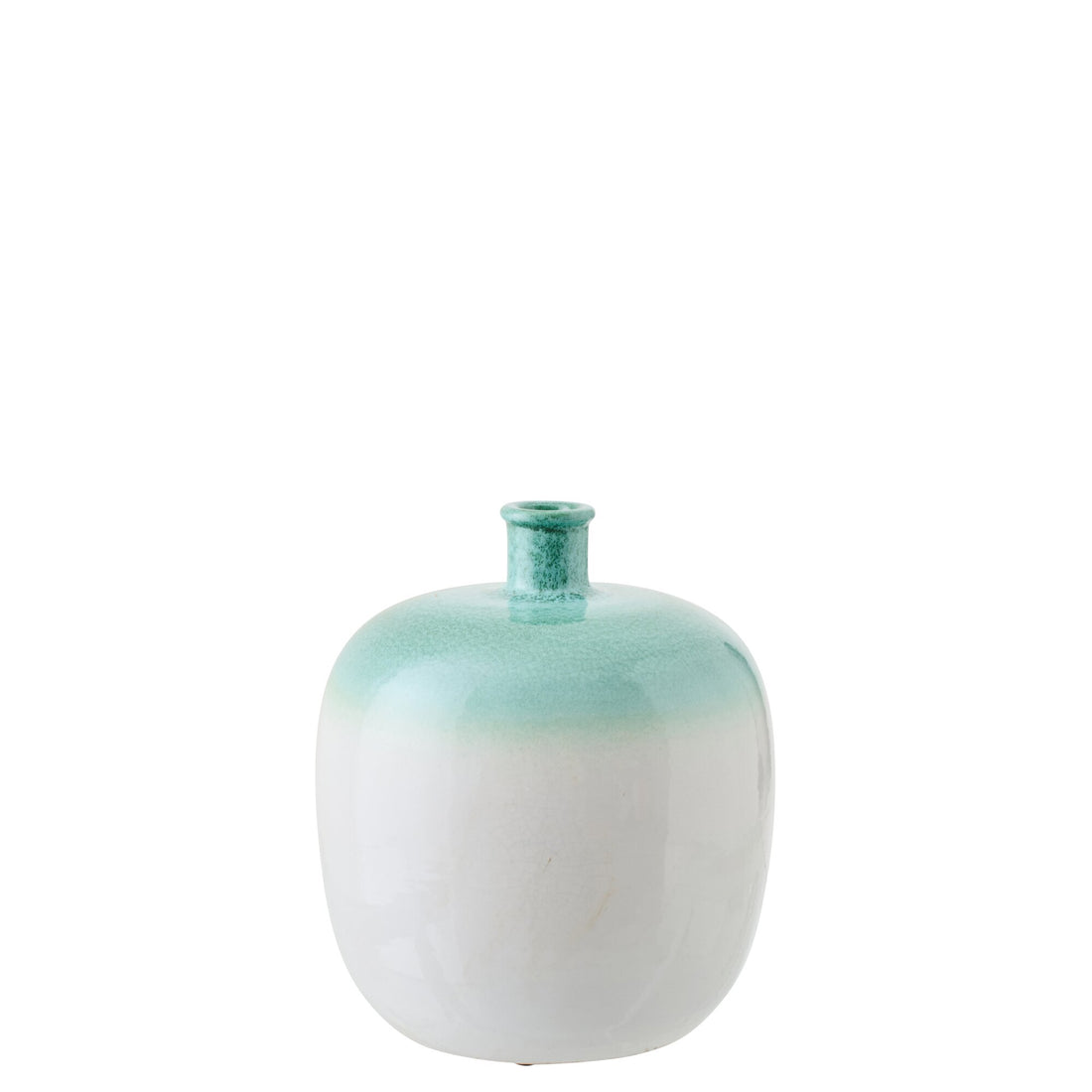 Vaas Keramiek Mintgroen/Wit J-Line