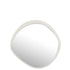 Wandspiegel Metaal/Glas Wit Small 60.5x4.5x58cm - Spiegel - J-Line - livinglovely.nl