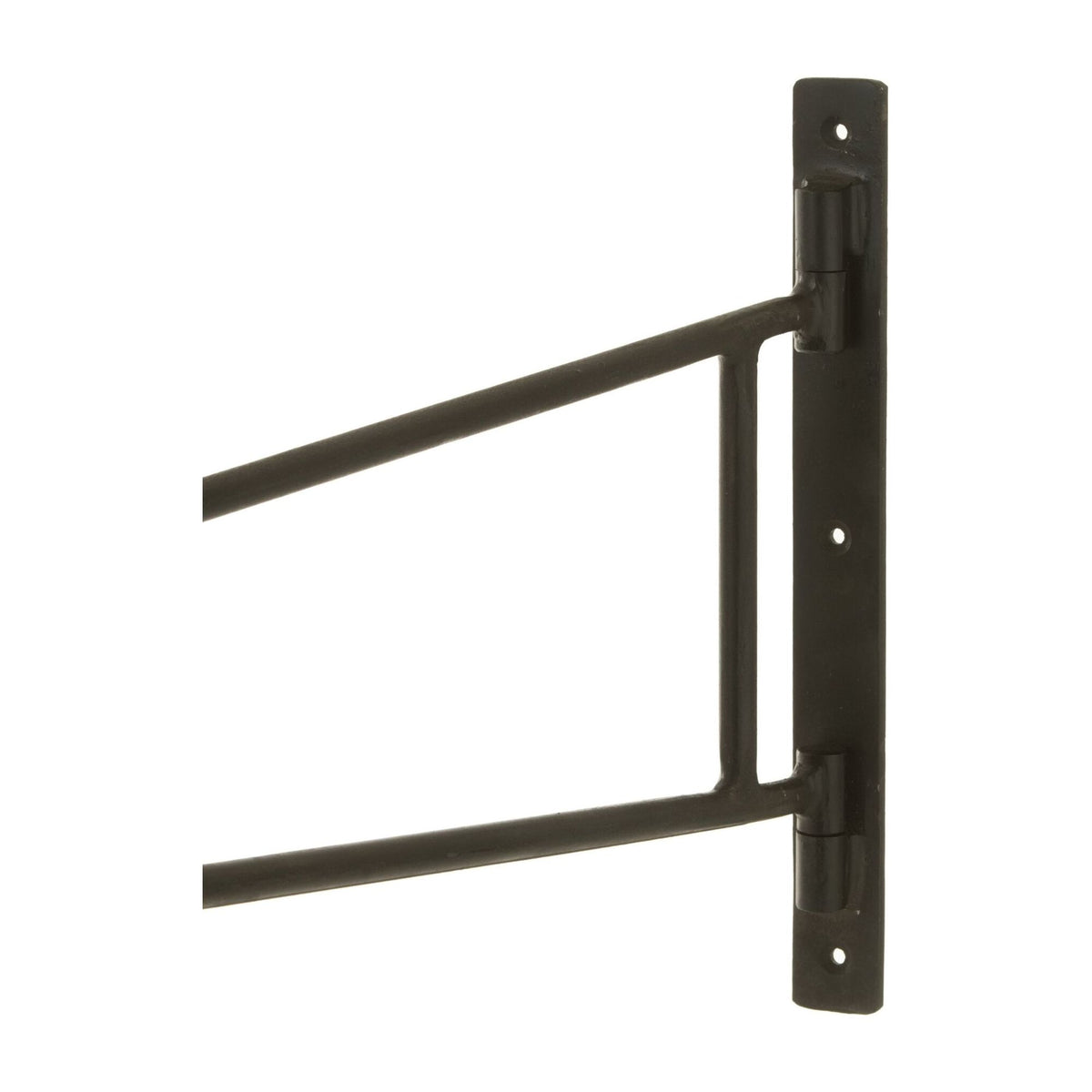 Wandtafel Rond Gedraaid Mangohout/Metaal Naturel J-Line