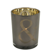 Windlicht & Taupe 12cm - Windlicht - Mars & More - livinglovely.nl